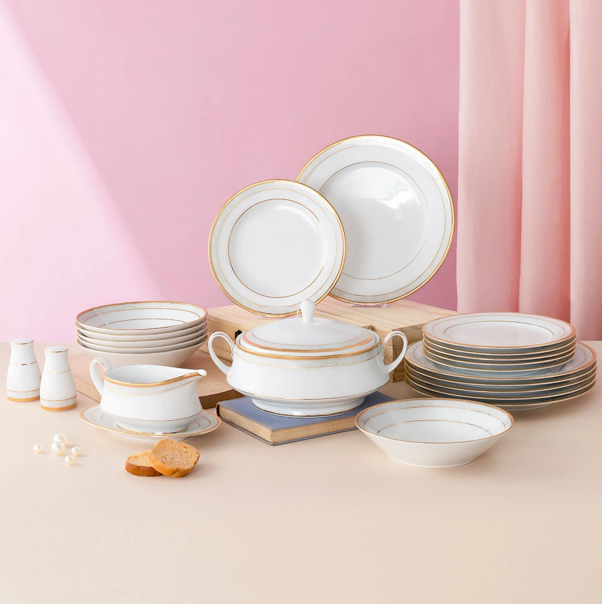 Hinh anh 2: Hinh anh minh hoa su khac biet giua Bone China, Porcelain va Stoneware