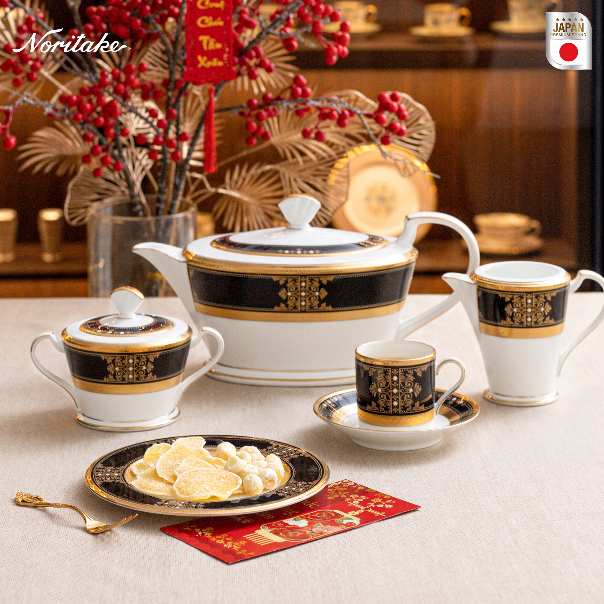 Chọn quà Tết cao cấp: Khi đẳng cấp thể hiện qua từng chi tiết gốm sứ