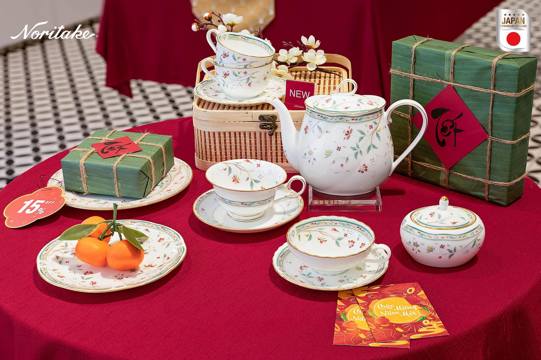 Gợi Ý Setup “Tea Corner” Đón Khách Ngày Tết 4 Gợi Ý Setup “Tea Corner” Đón Khách Ngày Tết