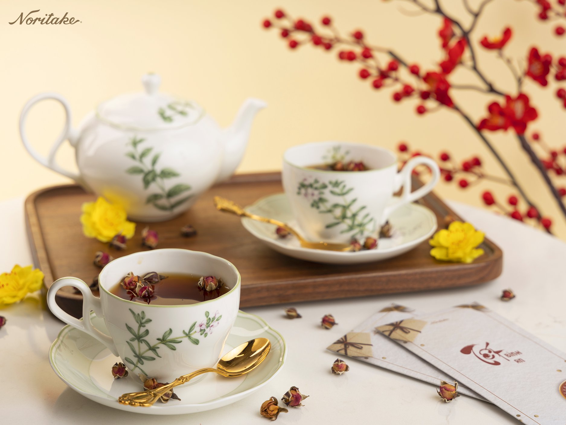 Gợi Ý Setup “Tea Corner” Đón Khách Ngày Tết 5 Gợi Ý Setup “Tea Corner” Đón Khách Ngày Tết
