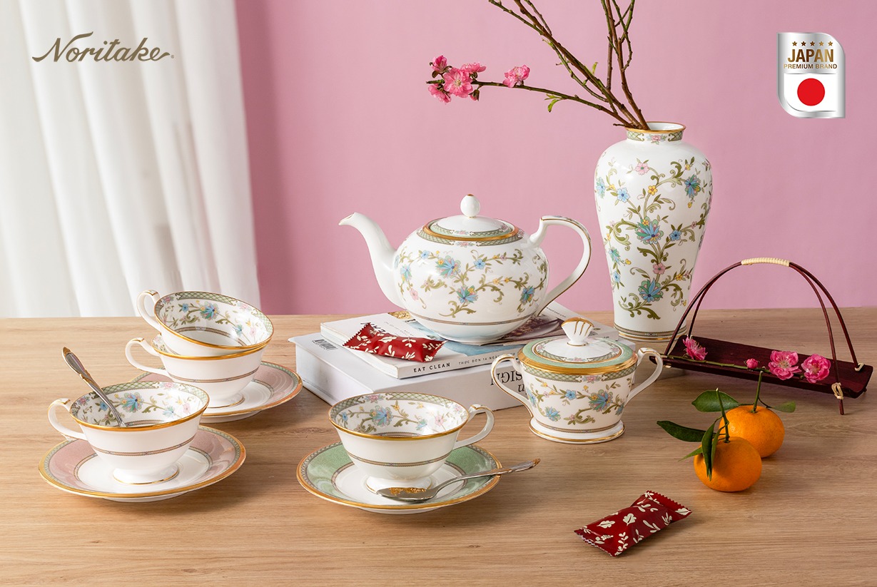 Gợi Ý Setup “Tea Corner” Đón Khách Ngày Tết