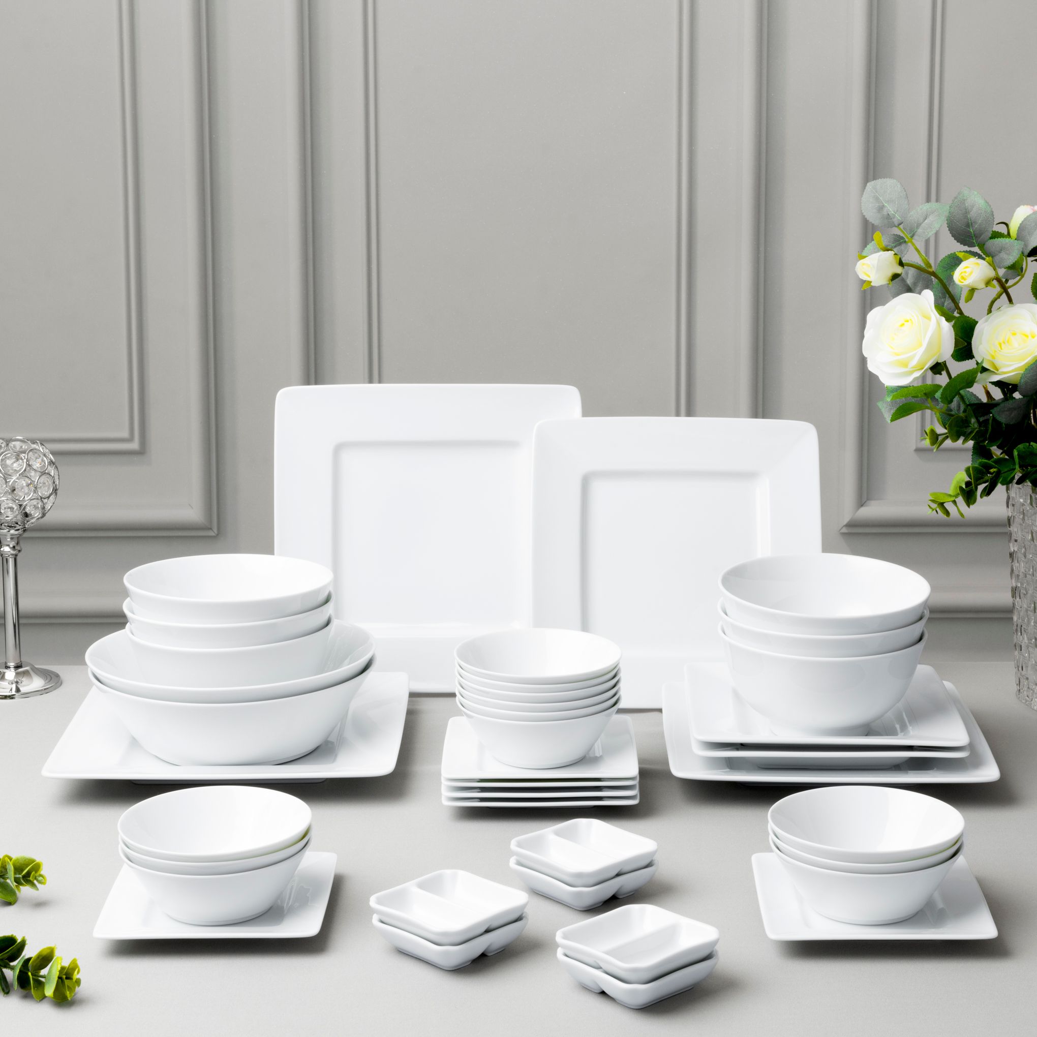 Gốm sứ trắng – Cách phối bàn ăn để tôn vẻ sang trọng và tinh tế 5 Gốm sứ trắng – Cách phối bàn ăn để tôn vẻ sang trọng và tinh tế