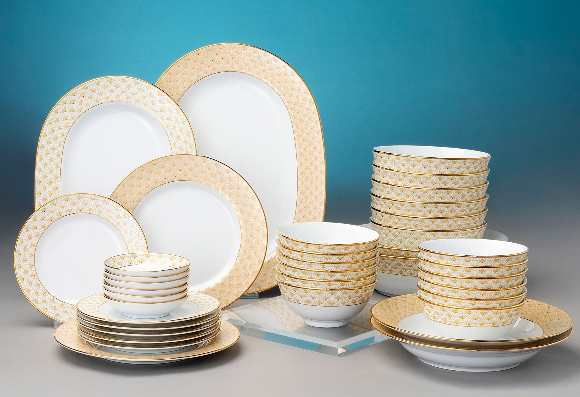 Set bàn ăn với gốm sứ cao cấp đẹp hơn bạn nghĩ