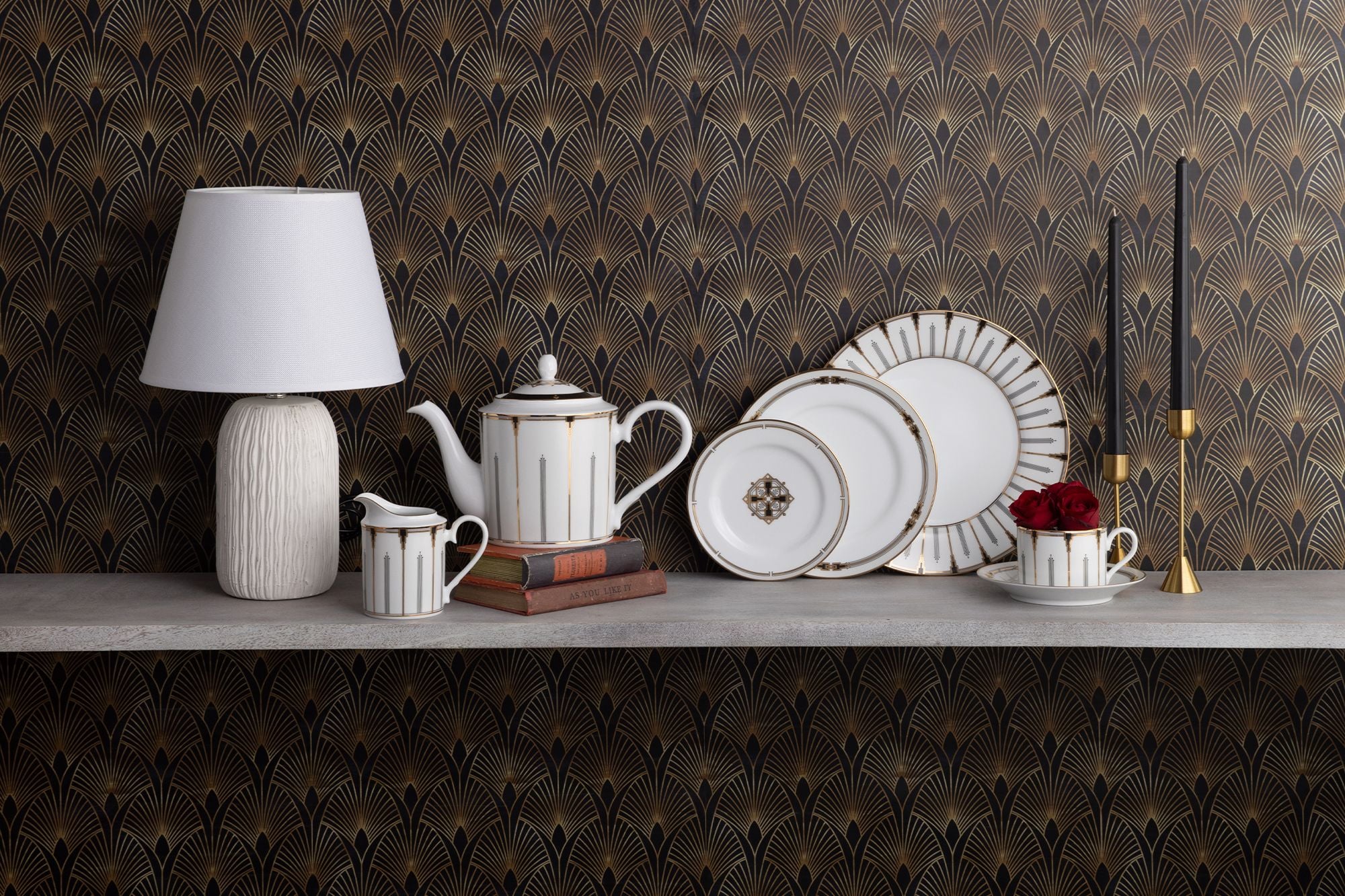 Ý nghĩa BST Empire Gold Noritake – Khi nghệ thuật lên bàn tiệc